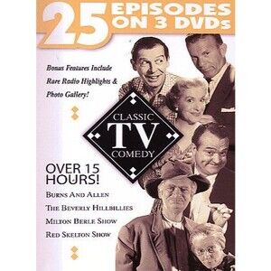 Classic TV Comedy 25 Episodes 3 DVDs New Sealed Bonus Features